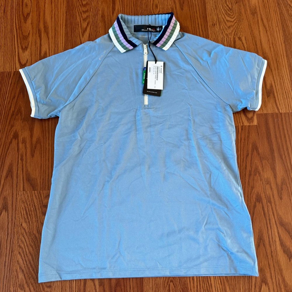 RLX Ralph Lauren Bali Hai Tailored Fit Polo